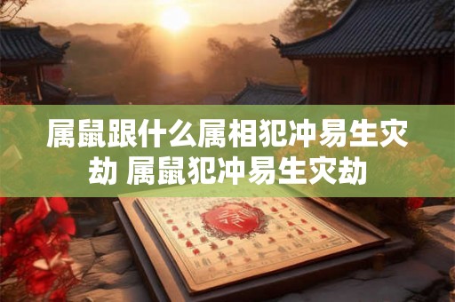 属鼠跟什么属相犯冲易生灾劫 属鼠犯冲易生灾劫