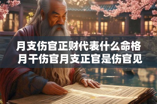 月支伤官正财代表什么命格 月干伤官月支正官是伤官见官吗