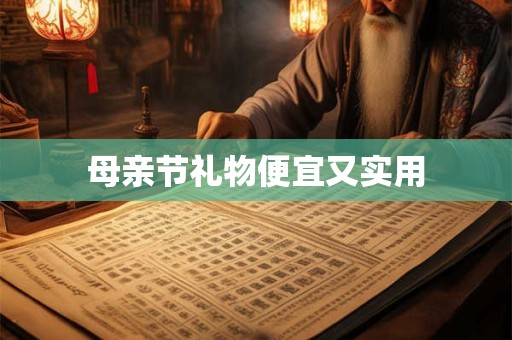 母亲节礼物便宜又实用 母亲节礼物便宜又实用