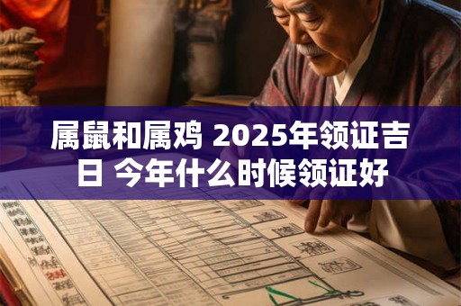 属鼠和属鸡 2025年领证吉日 今年什么时候领证好