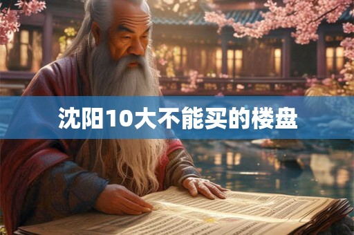 沈阳10大不能买的楼盘 沈阳10大不能买的楼盘