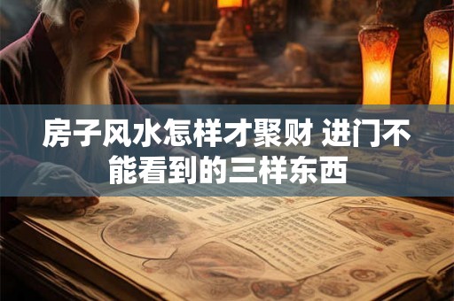 房子风水怎样才聚财 进门不能看到的三样东西 房子风水怎样才聚财 进门不能看到的三样东西