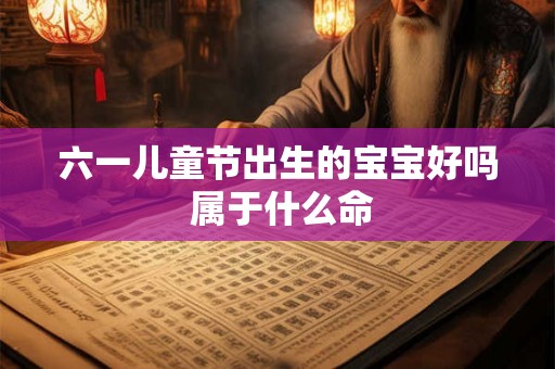 六一儿童节出生的宝宝好吗 属于什么命