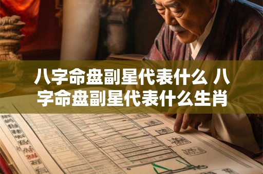 八字命盘副星代表什么 八字命盘副星代表什么生肖 八字命盘副星代表什么 八字命盘副星代表什么生肖