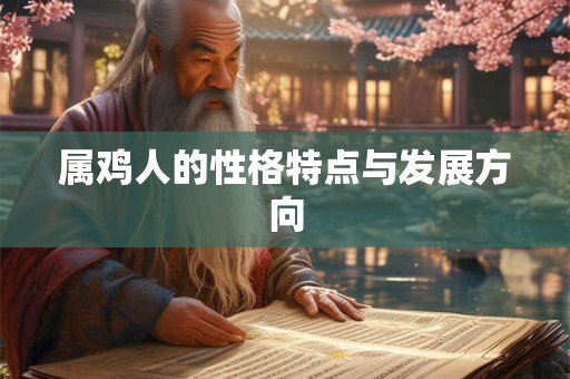 属鸡人的性格特点与发展方向 属鸡人的性格特点与发展方向