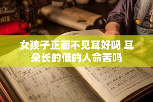 女孩子正面不见耳好吗 耳朵长的低的人命苦吗 女孩子正面不见耳好吗 耳朵长的低的人命苦吗