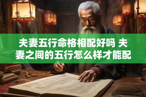 夫妻五行命格相配好吗 夫妻之间的五行怎么样才能配对