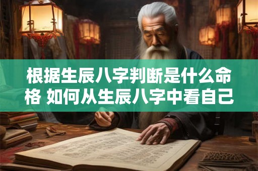 根据生辰八字判断是什么命格 如何从生辰八字中看自己是什么命 根据生辰八字判断是什么命格 如何从生辰八字中看自己是什么命