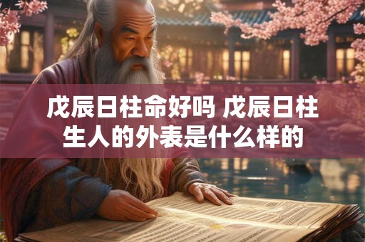 戊辰日柱命好吗 戊辰日柱生人的外表是什么样的 戊辰日柱命好吗 戊辰日柱生人的外表是什么样的