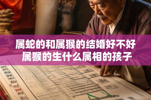 属蛇的和属猴的结婚好不好 属猴的生什么属相的孩子好 属蛇的和属猴的结婚好不好 属猴的生什么属相的孩子好