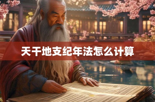 天干地支纪年法怎么计算 天干地支纪年法怎么计算