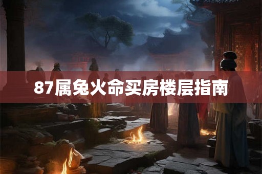 87属兔火命买房楼层指南