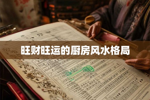 旺财旺运的厨房风水格局 旺财旺运的厨房风水格局