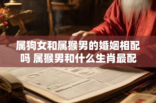 属狗女和属猴男的婚姻相配吗 属猴男和什么生肖最配 属狗女和属猴男的婚姻相配吗 属猴男和什么生肖最配