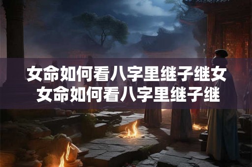 女命如何看八字里继子继女 女命如何看八字里继子继女是谁 女命如何看八字里继子继女 女命如何看八字里继子继女是谁