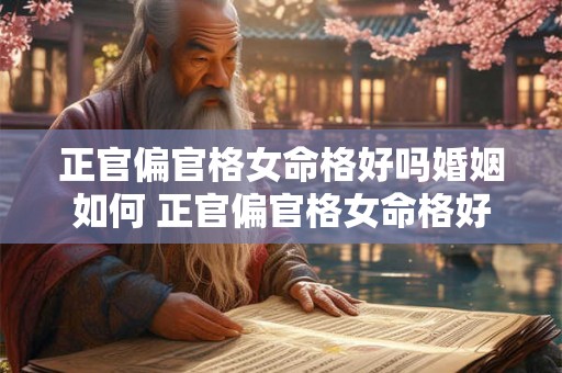 正官偏官格女命格好吗婚姻如何 正官偏官格女命格好吗婚姻如何呢