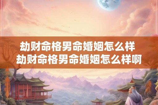 劫财命格男命婚姻怎么样 劫财命格男命婚姻怎么样啊 劫财命格男命婚姻怎么样 劫财命格男命婚姻怎么样啊
