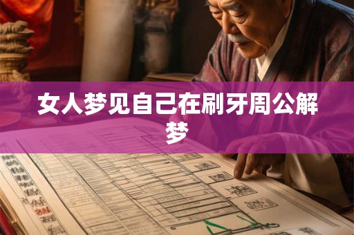 女人梦见自己在刷牙周公解梦 女人梦见自己在刷牙周公解梦