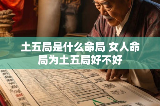 土五局是什么命局 女人命局为土五局好不好 土五局是什么命局 女人命局为土五局好不好