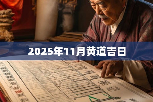 2025年11月黄道吉日 2025年11月黄道吉日