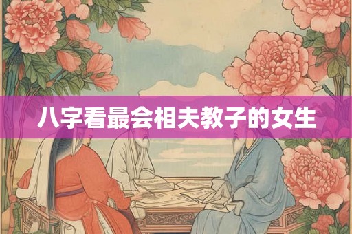 八字看最会相夫教子的女生 八字看最会相夫教子的女生