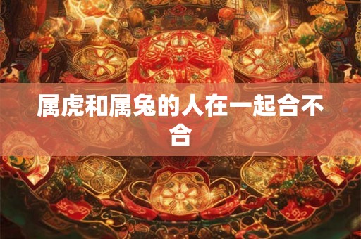 属虎和属兔的人在一起合不合