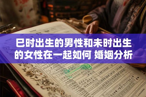 巳时出生的男性和未时出生的女性在一起如何 婚姻分析 巳时出生的男性和未时出生的女性在一起如何 婚姻分析