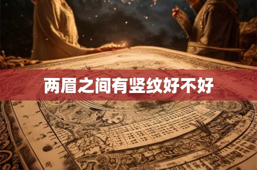 两眉之间有竖纹好不好 两眉之间有竖纹好不好