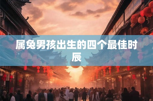 属兔男孩出生的四个最佳时辰 属兔男孩出生的四个最佳时辰