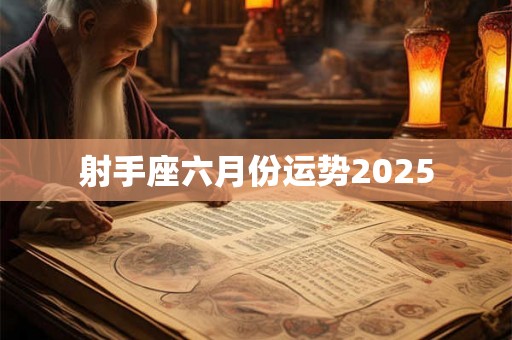 射手座六月份运势2025 射手座六月份运势2025