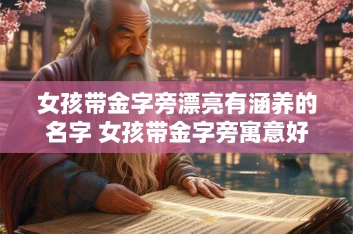 女孩带金字旁漂亮有涵养的名字 女孩带金字旁寓意好的字