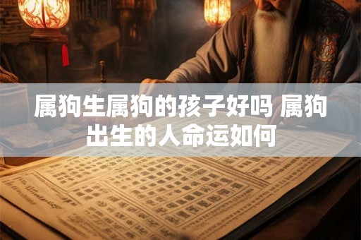 属狗生属狗的孩子好吗 属狗出生的人命运如何 属狗生属狗的孩子好吗 属狗出生的人命运如何