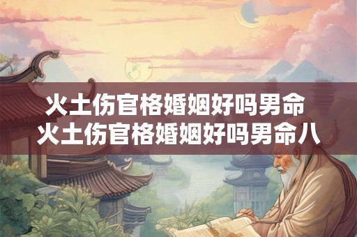 火土伤官格婚姻好吗男命 火土伤官格婚姻好吗男命八字 火土伤官格婚姻好吗男命 火土伤官格婚姻好吗男命八字
