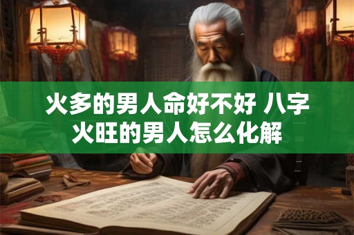 火多的男人命好不好 八字火旺的男人怎么化解 火多的男人命好不好 八字火旺的男人怎么化解