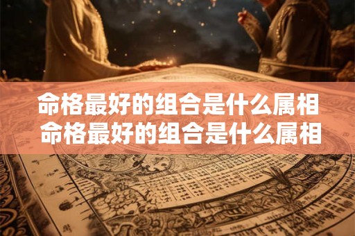命格最好的组合是什么属相 命格最好的组合是什么属相的