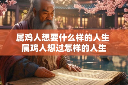 属鸡人想要什么样的人生 属鸡人想过怎样的人生 属鸡人想要什么样的人生 属鸡人想过怎样的人生