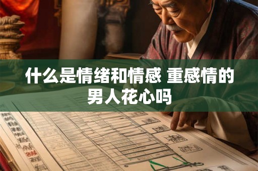 什么是情绪和情感 重感情的男人花心吗 什么是情绪和情感 重感情的男人花心吗