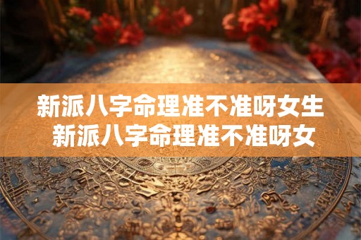 新派八字命理准不准呀女生 新派八字命理准不准呀女生怎么看 新派八字命理准不准呀女生 新派八字命理准不准呀女生怎么看