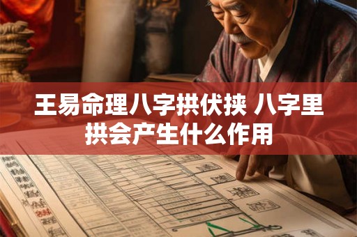 王易命理八字拱伏挟 八字里拱会产生什么作用 王易命理八字拱伏挟 八字里拱会产生什么作用