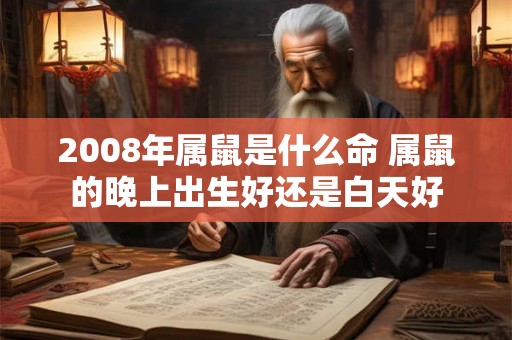 2008年属鼠是什么命 属鼠的晚上出生好还是白天好 2008年属鼠是什么命 属鼠的晚上出生好还是白天好