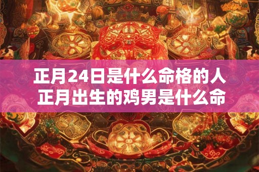 正月24日是什么命格的人 正月出生的鸡男是什么命格