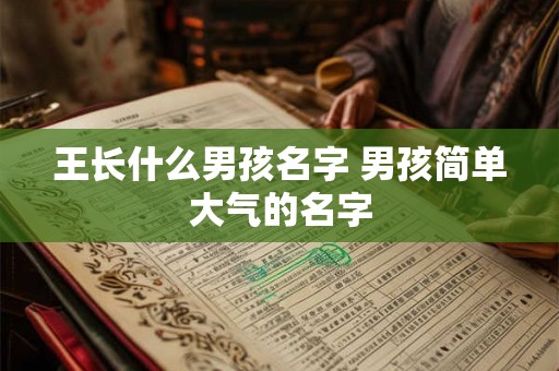 王长什么男孩名字 男孩简单大气的名字 王长什么男孩名字 男孩简单大气的名字