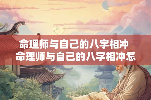 命理师与自己的八字相冲 命理师与自己的八字相冲怎么化解 命理师与自己的八字相冲 命理师与自己的八字相冲怎么化解
