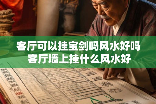 客厅可以挂宝剑吗风水好吗 客厅墙上挂什么风水好