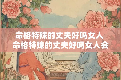 命格特殊的丈夫好吗女人 命格特殊的丈夫好吗女人会出轨吗