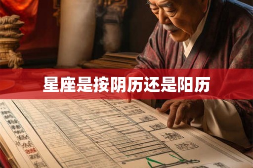 星座是按阴历还是阳历 星座是按阴历还是阳历