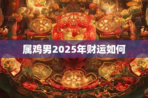属鸡男2025年财运如何 属鸡男2025年财运如何