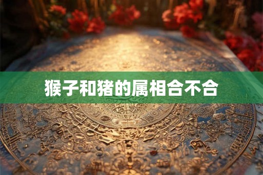 猴子和猪的属相合不合