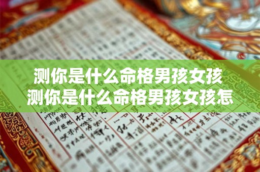 测你是什么命格男孩女孩 测你是什么命格男孩女孩怎么测