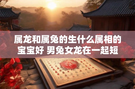 属龙和属兔的生什么属相的宝宝好 男兔女龙在一起短命吗 属龙和属兔的生什么属相的宝宝好 男兔女龙在一起短命吗